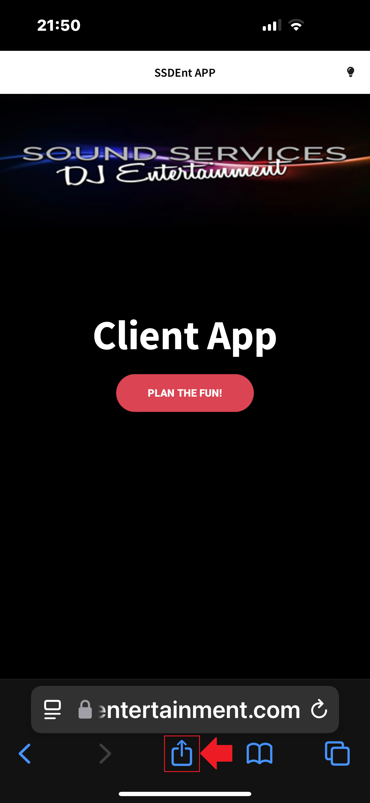 Safari Step 1
